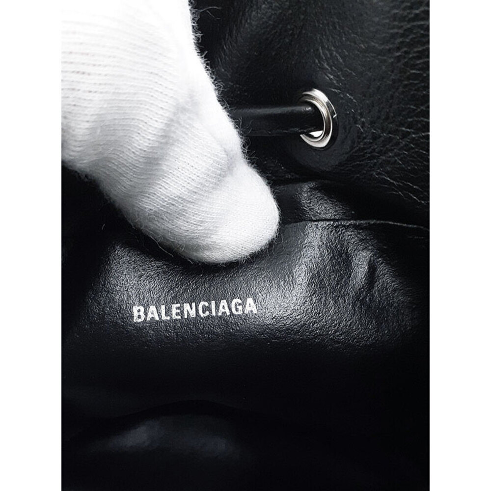 BALENCIAGA Everyday Drawstring Bucket Bag XS - Picture 8 of 9